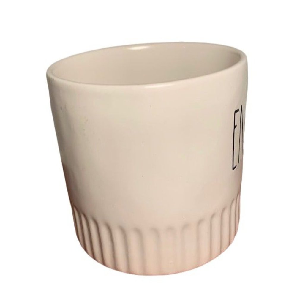 Rae Dunn - "Enjoy" Coffee Mug Pottery Cream Ivory Artesian Collection - Picture 6 of 6